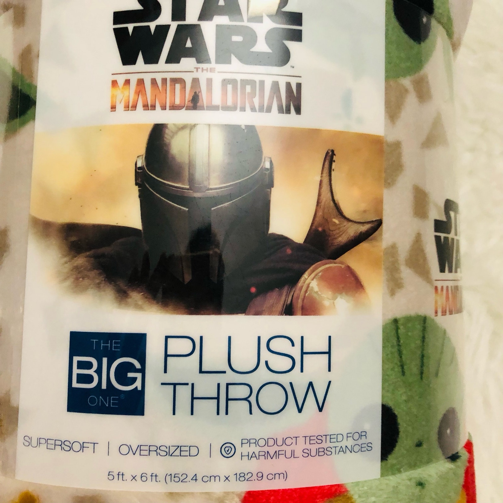 New Star Wars Oversized Supersoft Printed Plush Throw Blanket By The Big One — image 3 of 5